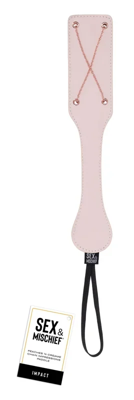 Peaches N Creame Chain Impressions Paddle Peach