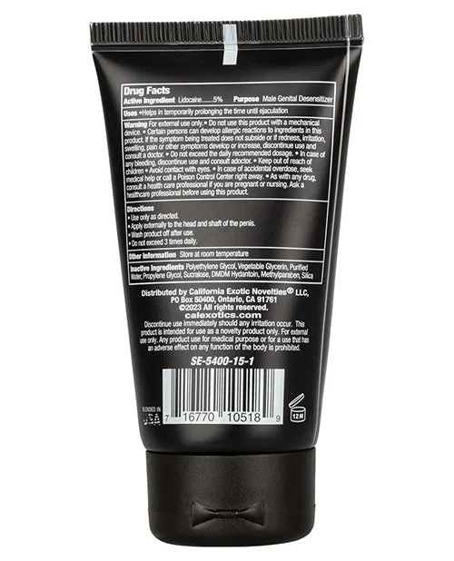 Peak Anal Desensitizing Cream – 2 oz Tube