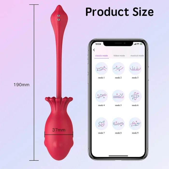 Phobe Rolling Egg Vibrator Octopus Jumping Eggs for Couples Singles APP control