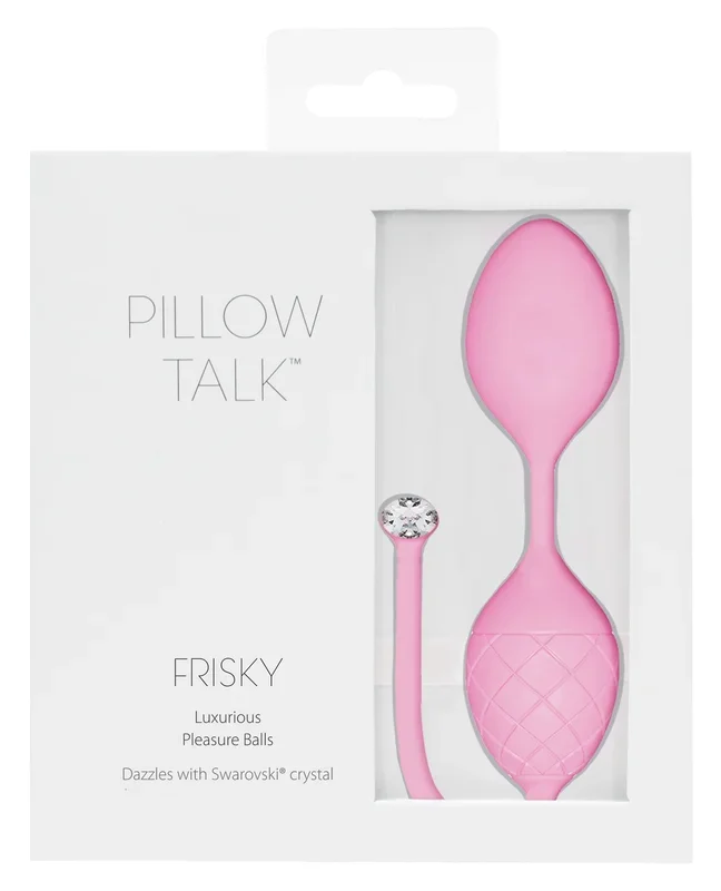 Pillow Talk Frisky Pleasure Balls – Pink