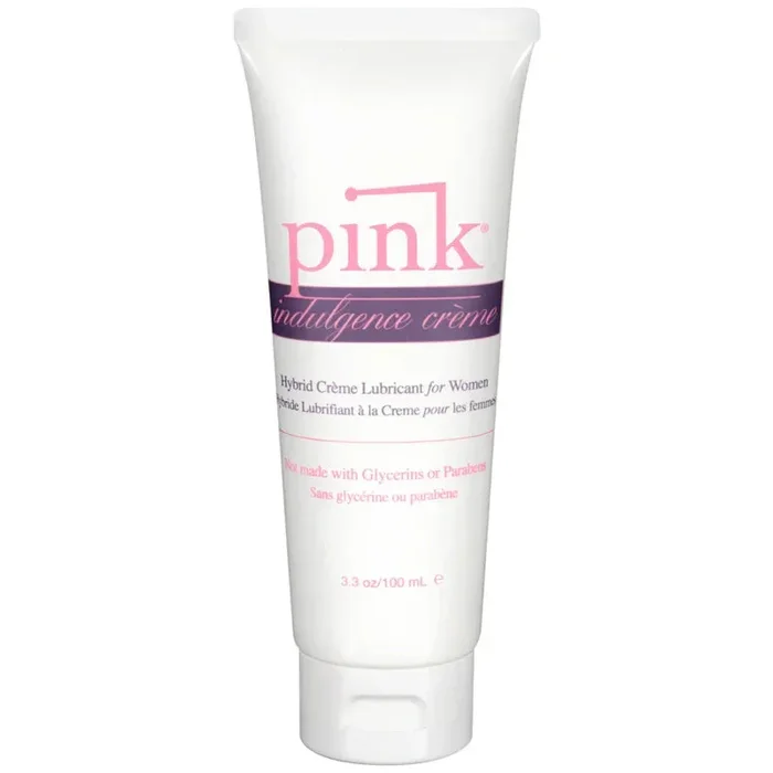 Pink Indulgence Creme Hybrid Lubricant for Women – 3.3 Oz. / 100 ml