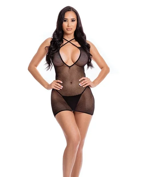 Pink Lipstick Spellbinding Dress