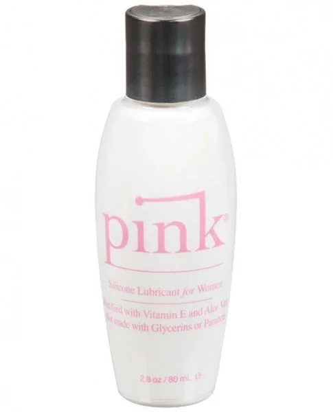 Pink Silicone Lube – 2.8 oz Flip Top Bottle