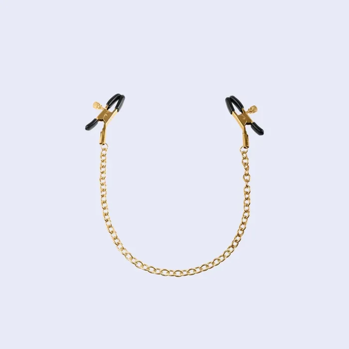 Pipedream Fetish Fantasy Gold Chain Nipple Clamps