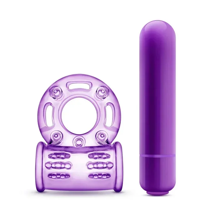Play With Me – Couples Play – Vibrating Cock Ring – Purple