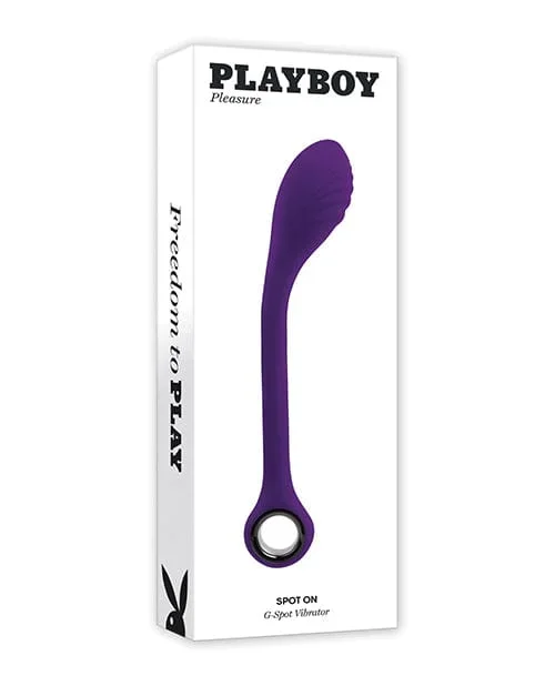 Playboy Pleasure Spot On G-spot Vibrator – Acai