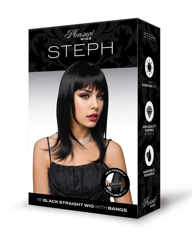 Pleasure Wigs Steph – Black