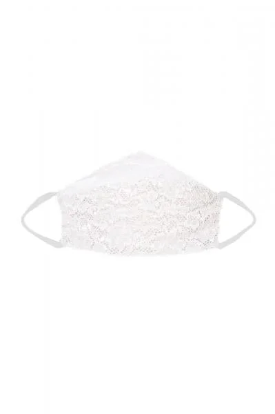 Pret A Porter V Face Mask – White – One Size
