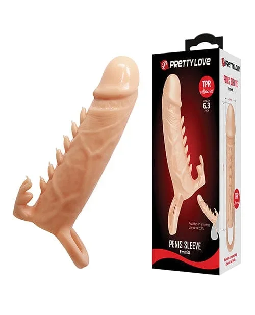 Pretty Love Emmitt 6.3 Inch Penis Sleeve – Ivory