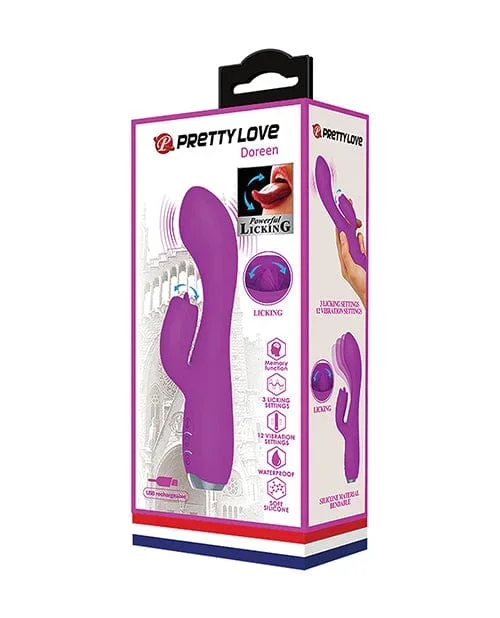Pretty Love Gloria Licking Rabbit – Fuchsia