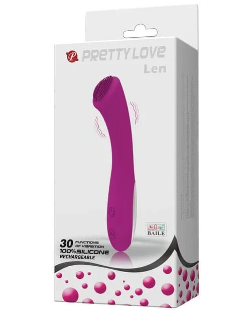Pretty Love Len Rechargeable Wand 30 Function – Purple