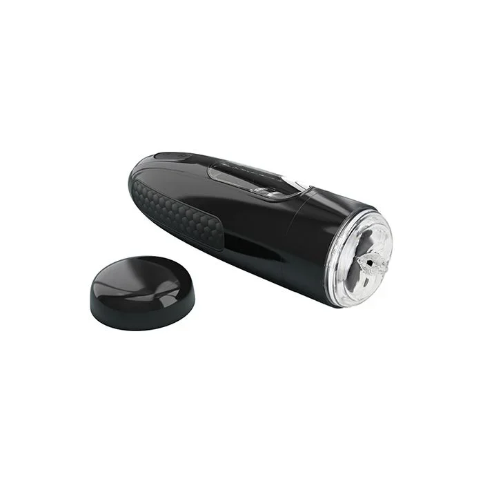 Pretty Love Marlon Thrusting & Rotating Masturbator – Black