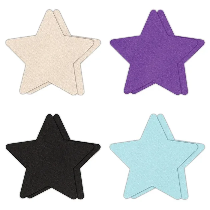 Pretty Pasties – Star I – Assorted – 4 Pai