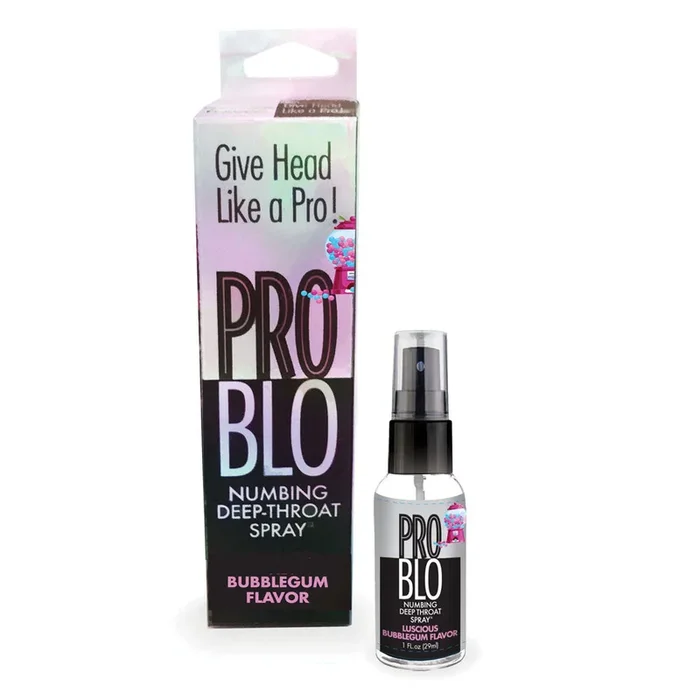 ProBlo Deep Throat Spray – Bubblegum – Bubblegum Flavoured Deep Throat Spray – 30 ml