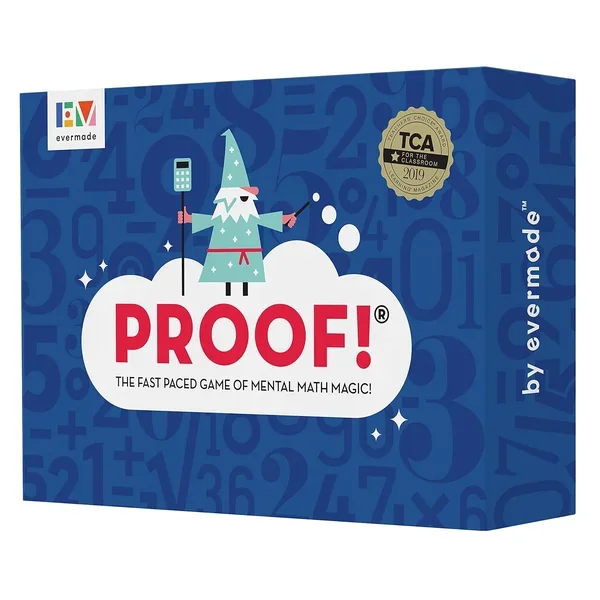 Proof! Math Game The Fast Paced Game Of Mental Math Magic Teachers’ Choice