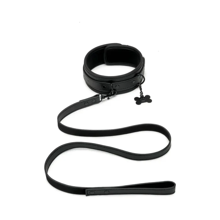 Prowler Red Collar And Leash Blk