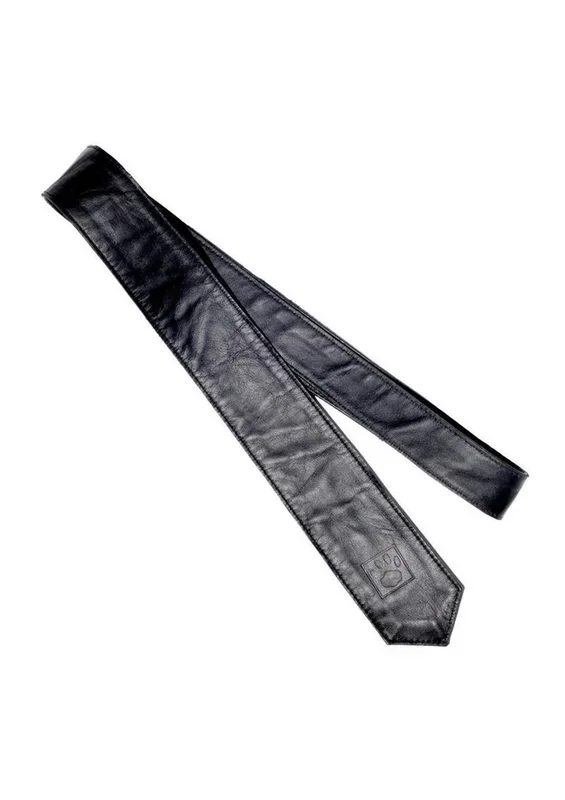 Prowler Red Leather Tie Black Stylish and Durable