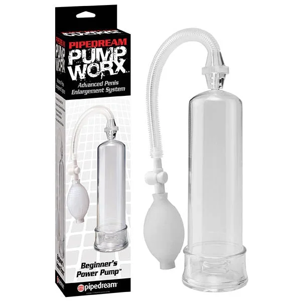 Pump Worx Beginner Power Pump Penis Pump for Enhanced Size and Confidence