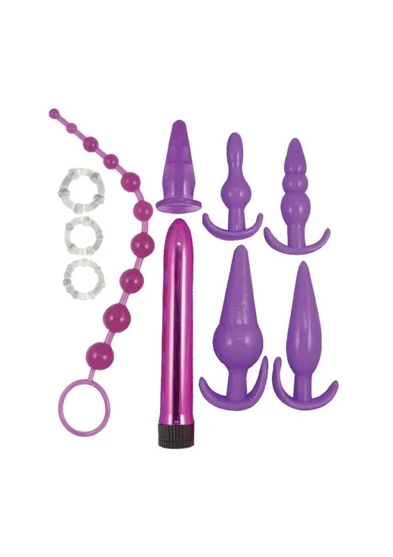 Purple Elite Collection 10pc Anal Play Kit