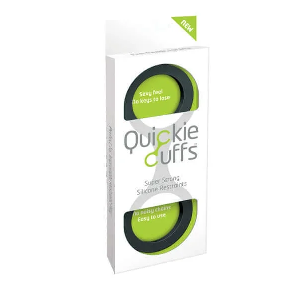 Quickie Cuffs Large: Portable, Quiet, and Sensuously Secure