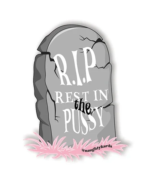 R.I.P Sticker – Pack of 3