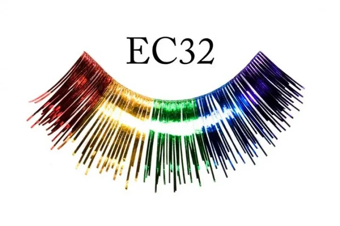 Rainbow – Metallic Colored Eyelashes