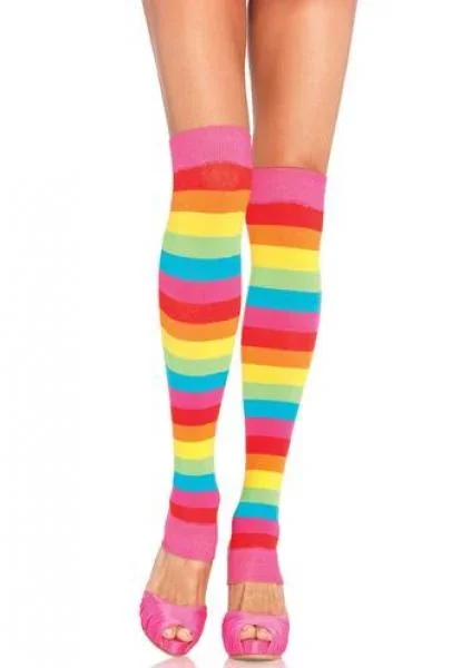 Rainbow Leg Warmers – One Size