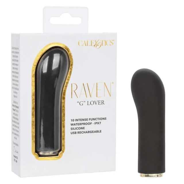 Raven ‘G’ Lover – 10-Function Mini Massager | Curved G-Spot Stimulator