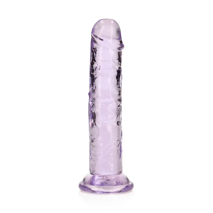 REALROCK 15.5 cm Straight Dildo – Purple – Purple 15.5 cm (6”) Dong