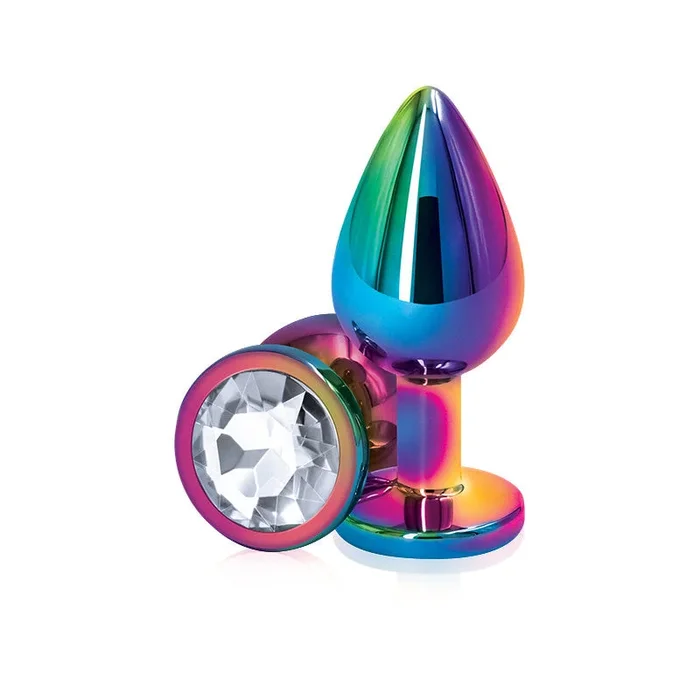 Rear Assets Anal Plug – Multicolor – Medium – Clear