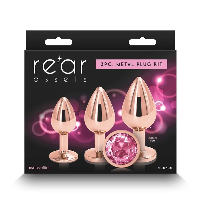 Rear Assets Trainer Kit – Rose Gold: Graduated Pleasure in Elegant Style