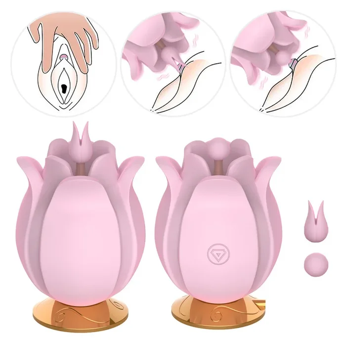 Rechargeable Poppy Lust Clitoral Stimulator