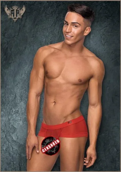 Red – Micro Mini Hose Short –