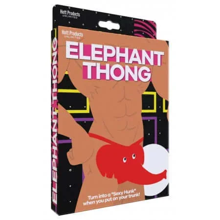 Red Elephant Thong – Fun & Flirty Novelty Men’s Underwear