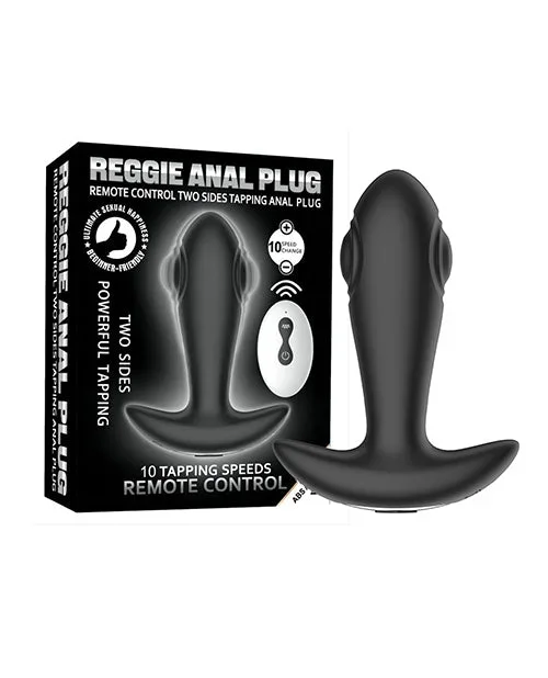 Reggie Tapping Anal Plug – Black