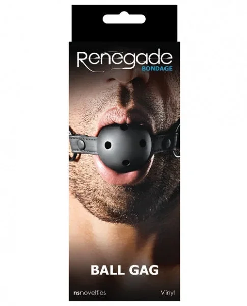Renegade Bondage Ball Gag – Black