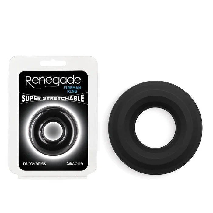 Renegade Fireman Ring – Medium – Comfortable Silicone Stretch Fit