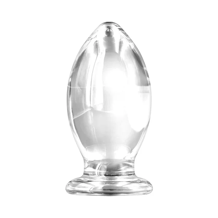 Renegade Glass Bishop Anal Plug – Clear