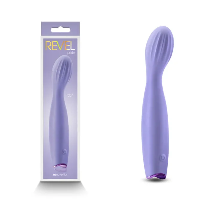 Revel Pixie – Purple – Purple 17.3 cm USB Rechargeable Vibrator