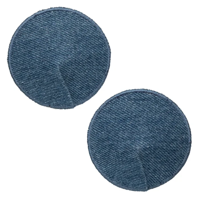 Ride ’em™ Premium Denim Collection Round Pasties
