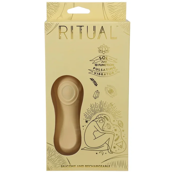 Ritual Sol Silicone Pulsating Vibrator Yellow