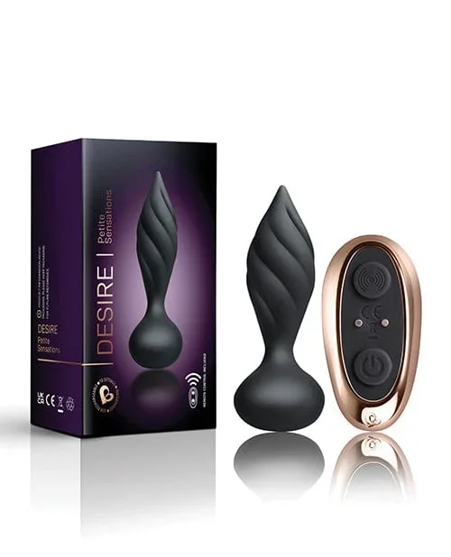 Rocks Off Petite Sensations Desire Plug with Remote –