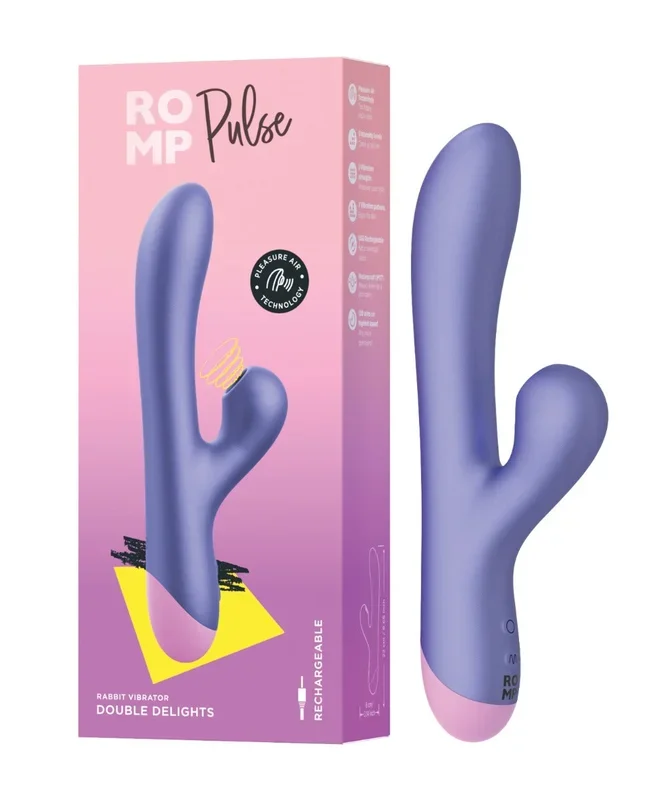 ROMP Pulse Air Pulse Rabbit – Purple 3D