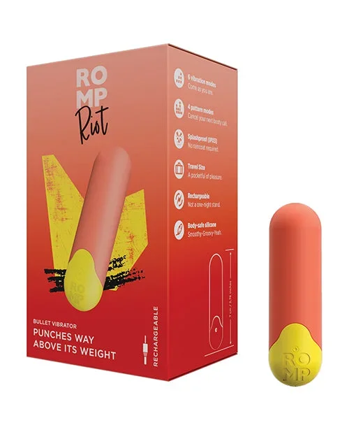 ROMP Riot Bullet Vibrator – Orange