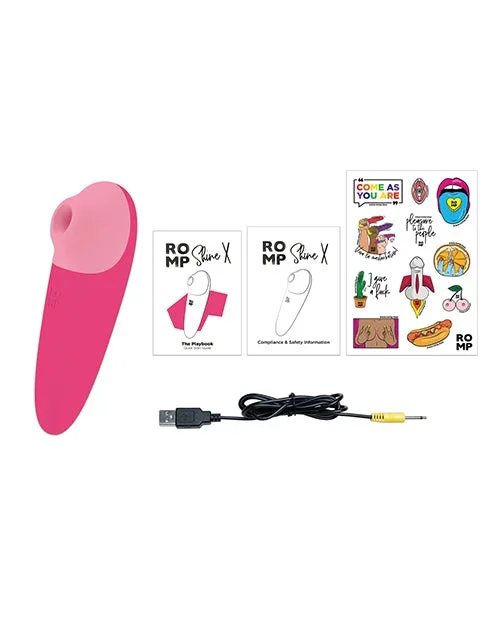 ROMP Shine X Clitoral Vibrator – Pink