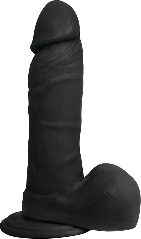 Rooster Nigel Dildo with Balls – Black