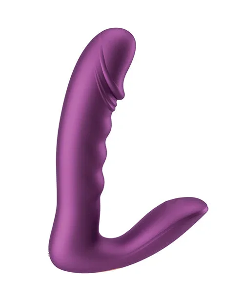 RORA 2 Pressure Sensing App-Controlled Rotating G-Spot Vibrator & Clitoral Stimulator – Purple