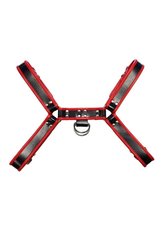 Rouge Over The Head Adjustable Leather Front Harness