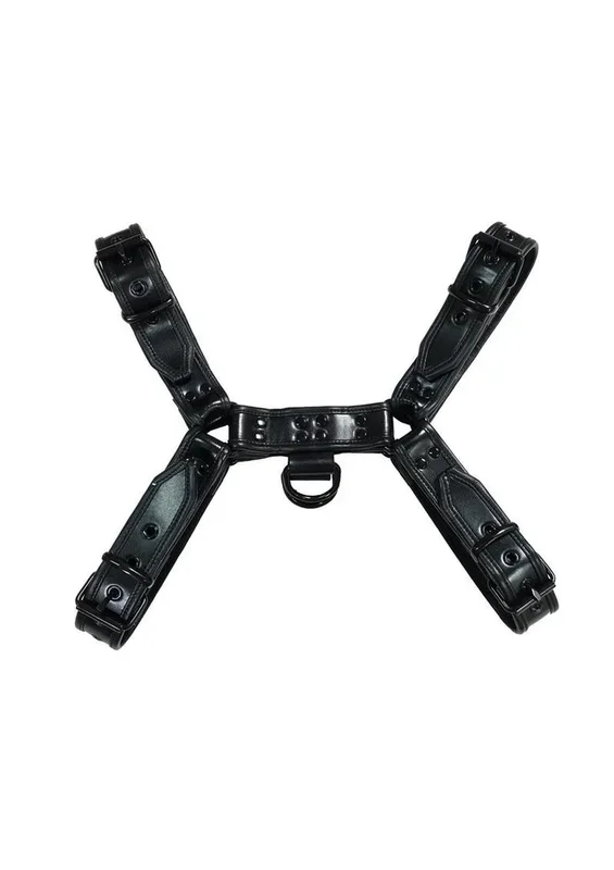 Rouge Over The Head Adjustable Leather Harness