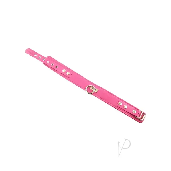 Rouge Plain Collar Pink